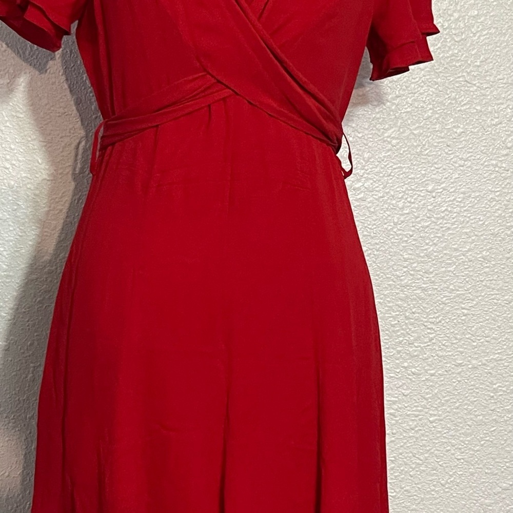 The J.peterman company vintage red dress size medium - Picture 4 of 10